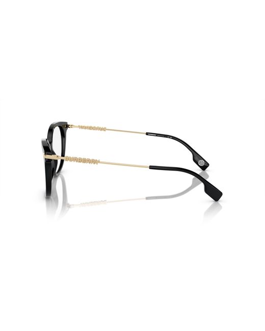 Burberry Black Be2391 3001 Optical Frames Acetate Transparent Squared Normal