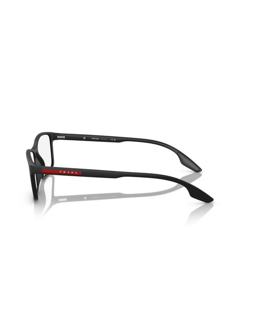 Prada Linea Rossa Black Ps 04Mv Lifestyle 1Bo1O1 Optical Frames Nylon Squared Normal for men