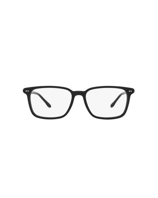 Polo Ralph Lauren Black Ph2259 5003 Optical Frames Acetate Transparent Squared Normal for men