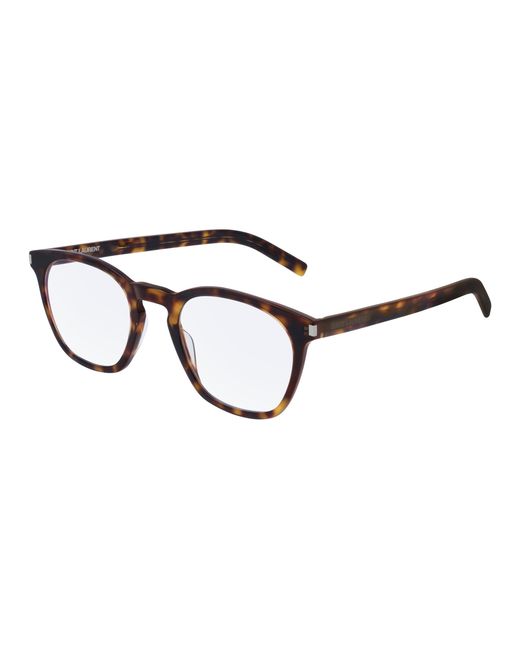 Saint Laurent Black Sl 30 Slim 003 Optical Frames Acetate Squared