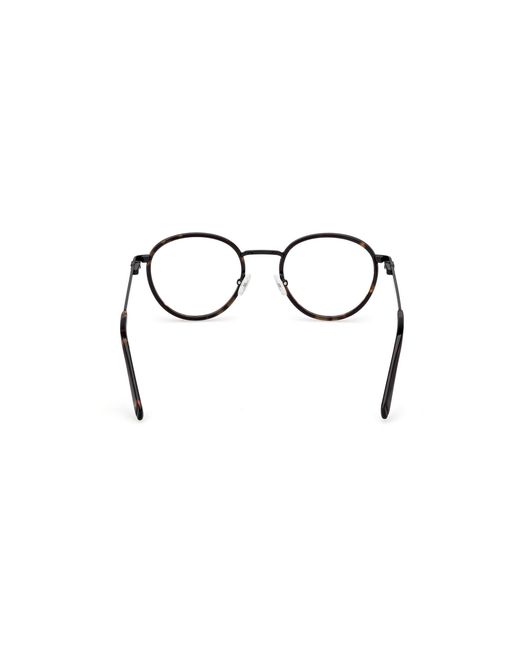 Guess Black Gu50324 052 Optical Frames Injected Round Normal for men