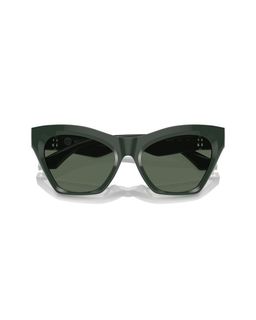Burberry Green Be4420U 403871 Sunglasses Acetate Cat Eye Normal