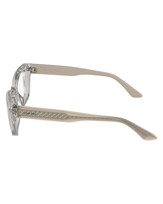 Calvin Klein Black Ck25549 601 Optical Frames Acetate Cat Eye Normal