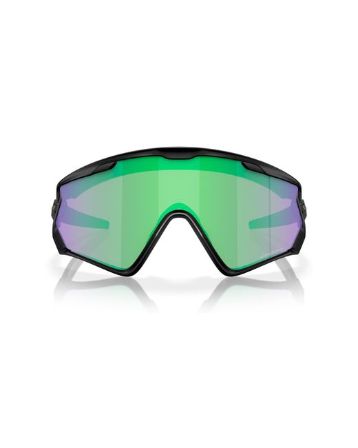 Oakley Green Oo9418 Wind Jacket 2.0 941828 Sunglasses O_Matter Mask Normal Prizm for men