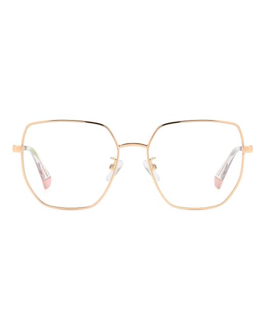 Polaroid Black Pld D508/G Ddb Optical Frames Metal Geometric