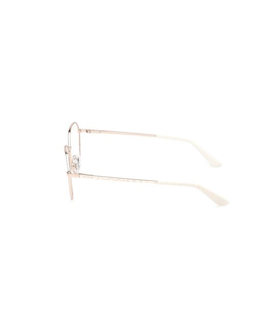 Guess Black Gu50169 032 Optical Frames Metal Round Normal