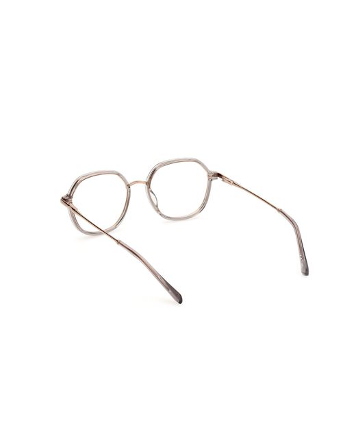 Guess Black Gu50098 020 Optical Frames Injected Round Normal for men