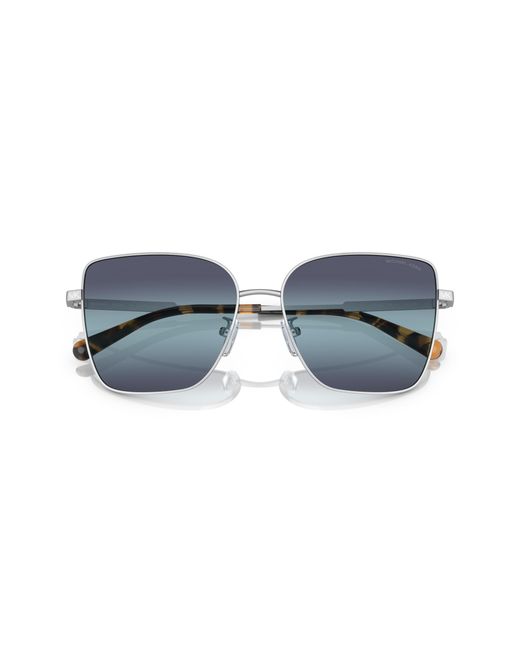 Michael Kors Black Mk1108 1153X9 Sunglasses Metal Butterfly Shaded