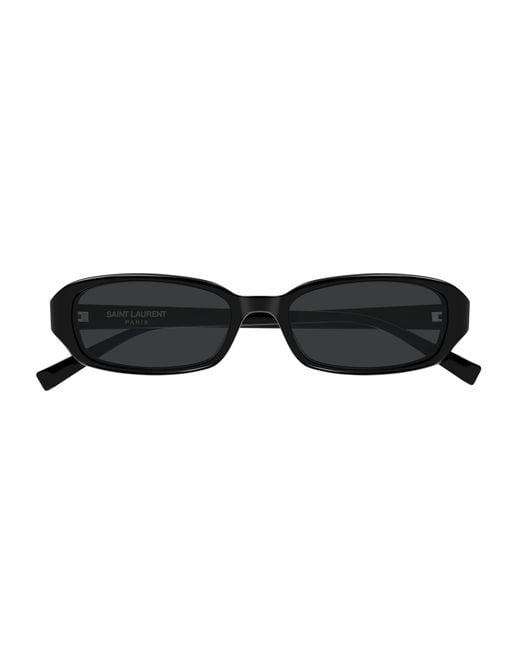 Saint Laurent Black Sl 872 Erin 001 Sunglasses Acetate Round