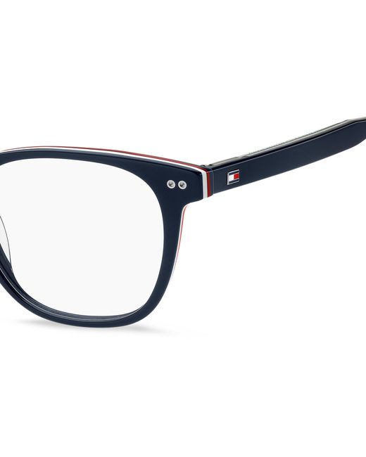Tommy Hilfiger Black Th 2187 Pjp Optical Frames Acetate Squared Normal for men