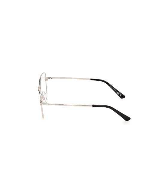 Emilio Pucci Black Ep5246 016 Optical Frames Metal Squared Normal