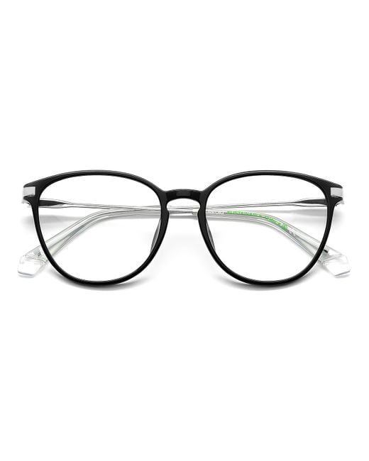 Polaroid Black Pld D489/G 807 Optical Frames Plastic Round