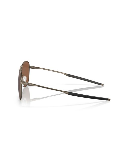 Oakley Black Oo6050 Contrail Ti 605002 Sunglasses Titanium Round Normal Prizm for men