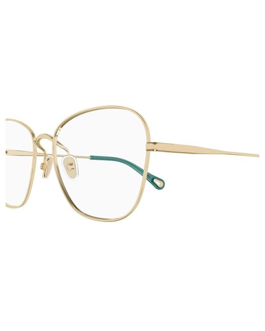 Chloé Black Ch0344O 003 Optical Frames Metal Transparent Cat Eye