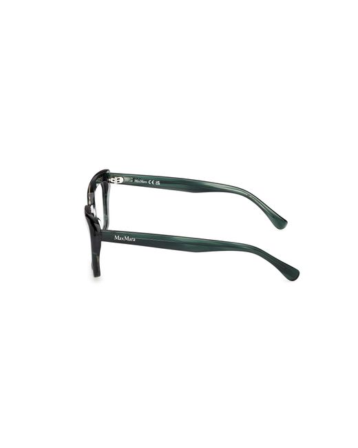 Max Mara Black Mm5210 098 Optical Frames Acetate Cat Eye Normal
