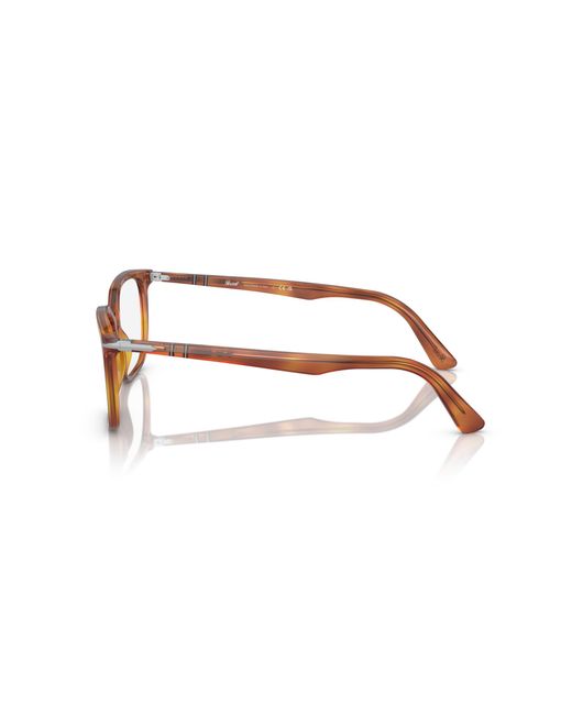 Persol Black Po3298V 96 Optical Frames Acetate Transparent Squared Normal for men