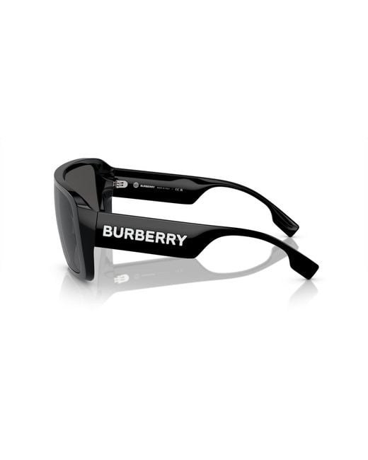 Burberry Black Be4401U 300187 Sunglasses Injected Geometric Normal for men