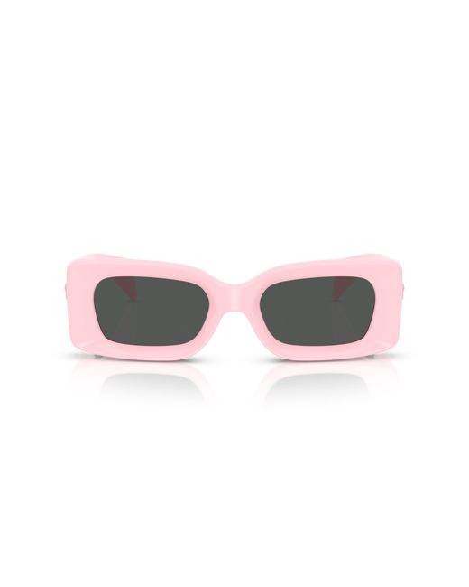 Versace Black Ve4474U 548587 Sunglasses Injected Squared Normal