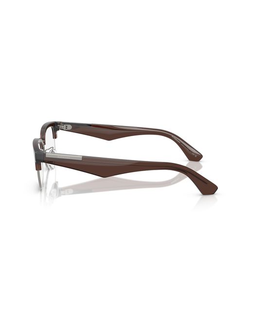 Burberry Black Be2424D 4245 Optical Frames Injected Transparent Squared Normal for men