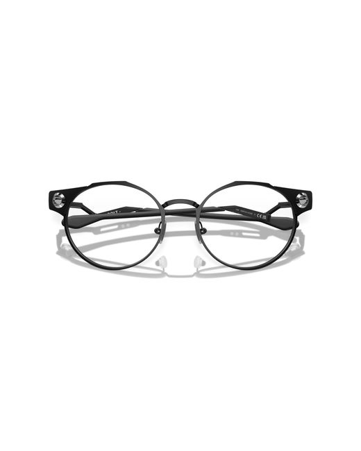 Oakley Black Ox5141 Deadbolt 514101 Optical Frames Titanium Transparent Round Normal for men