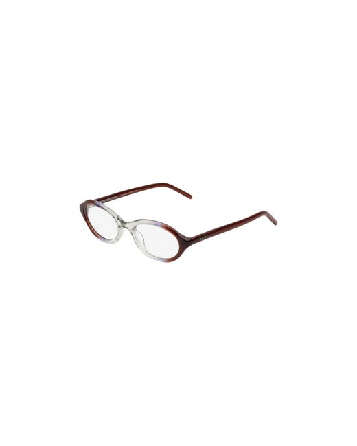 Retrosuperfuture Black Cmf Numero 145 Side Fade Optical Frames Acetate Geometric
