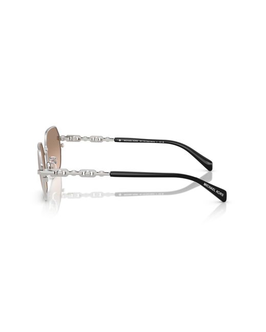 Michael Kors Black Mk1165 Saint Martin 18933D Sunglasses Metal Geometric Normal Shaded