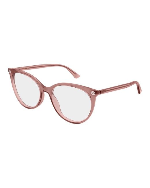Gucci Black Gg0093O 012 Optical Frames Acetate Transparent Round
