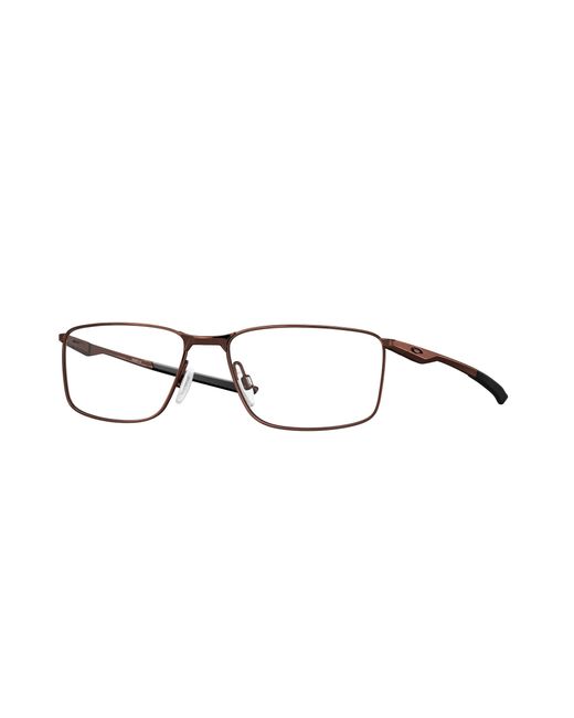 Oakley Black Ox3217 Socket 5.0 321713 Optical Frames Metal Transparent Squared Normal for men