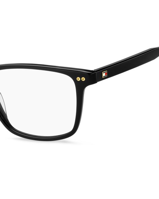 Tommy Hilfiger Black Th 2189 807 Optical Frames Acetate Squared Normal for men