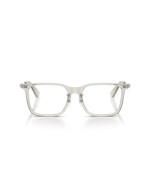 Burberry Black Be2426D 4127 Optical Frames Acetate Transparent Squared Normal for men