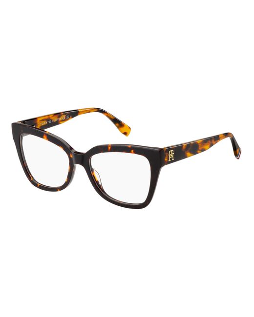 Tommy Hilfiger Black Th 2053 086 Optical Frames Acetate Squared