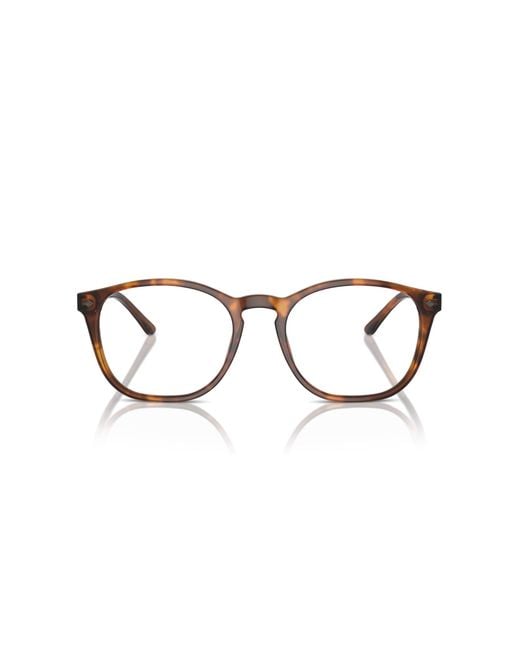 Giorgio Armani Black Ar7074 5988 Optical Frames Acetate Pantos Normal for men