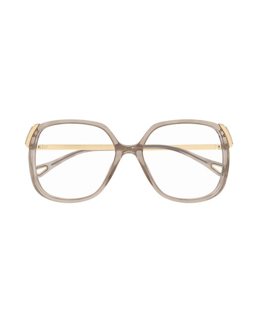 Chloé Black Ch0287O 004 Optical Frames Acetate Transparent Squared