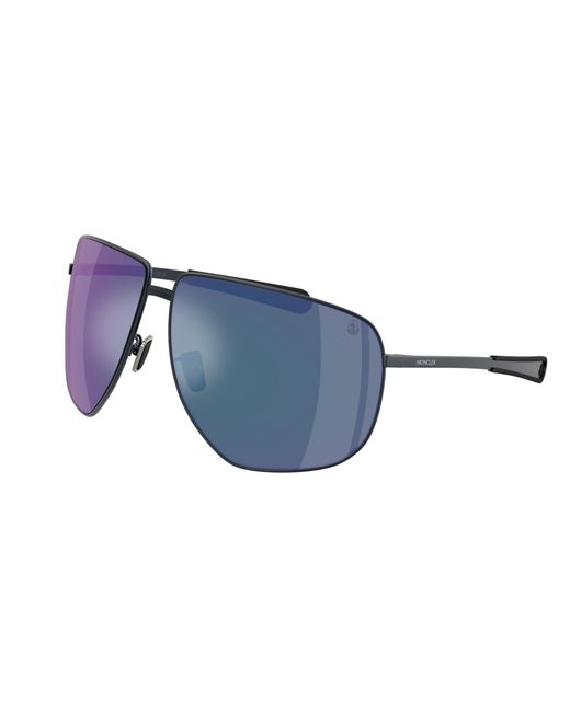 Moncler Black Me4008 Atlas 101725 Sunglasses Metal Pilot Normal
