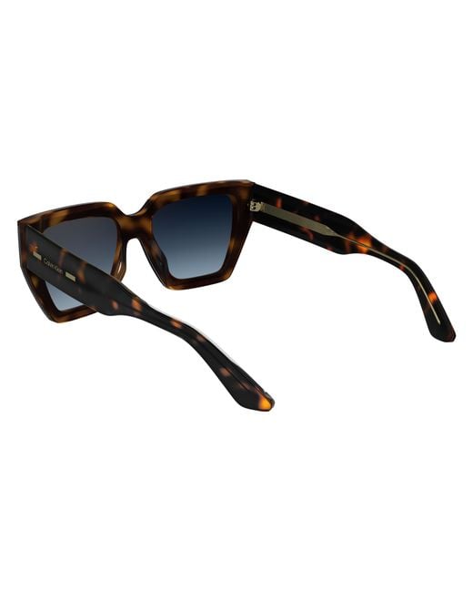 Calvin Klein Black Ck24533S 240 Sunglasses Acetate Squared Normal Shaded