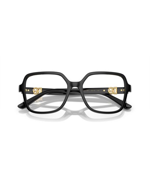 Dolce & Gabbana Black Dg5105U 501 Optical Frames Injected Squared Normal