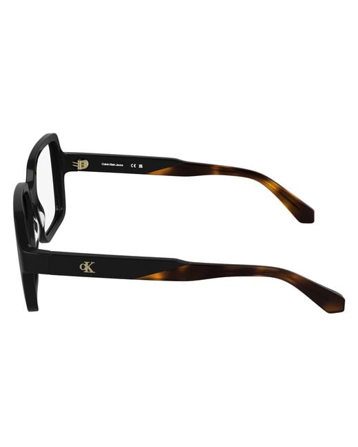Calvin Klein Black Ckj26613 001 Optical Frames Acetate Squared Normal