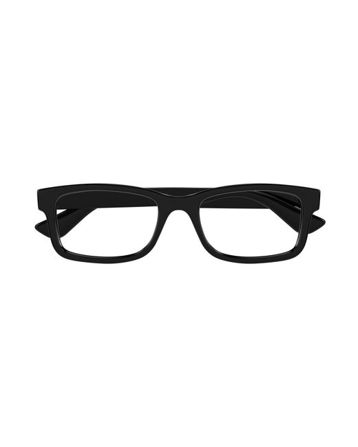 Gucci Black Gg1717O 004 Optical Frames Injected Transparent Squared for men