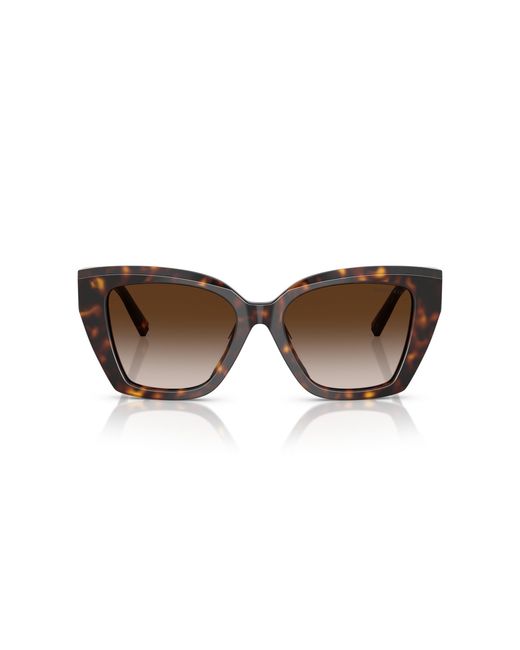 Tiffany & Co Black Tf4239U 80153B Sunglasses Acetate Squared Normal Shaded