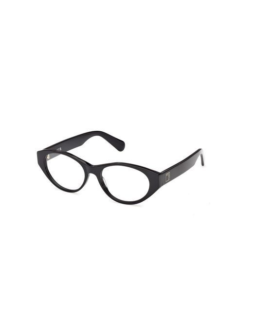 MAX&Co. Black Mo5214 001 Optical Frames Acetate Round Normal