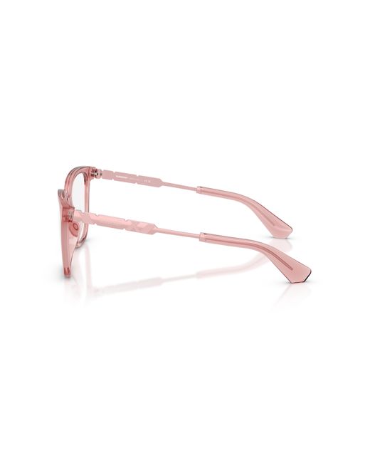 Burberry Black Be2441U 4196 Optical Frames Injected Squared Normal