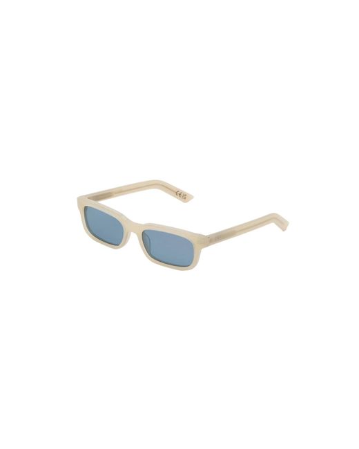 Retrosuperfuture Black Swv Gesto Cremoso Sunglasses Acetate Light Squared Normal