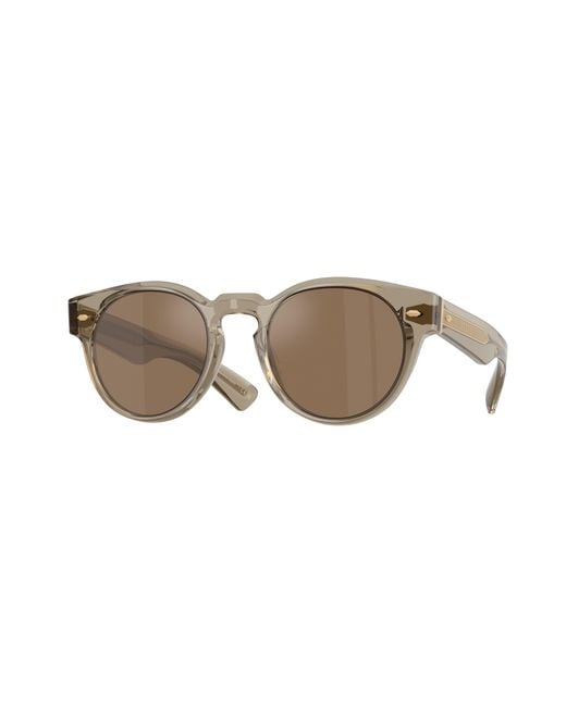 Oliver Peoples Black Ov5571Su Hayton 1745G8 Sunglasses Acetate Pantos Normal