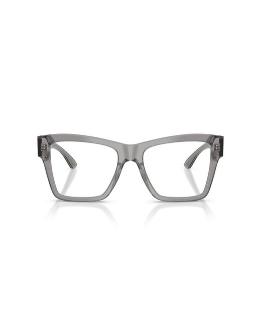 Dolce & Gabbana Black Dg3411 3160 Optical Frames Acetate Transparent Squared Normal