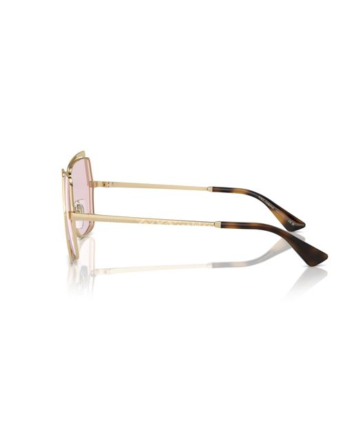 Dolce & Gabbana Black Dg2306 488/P5 Sunglasses Metal Butterfly Photochromatic