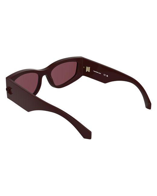 Calvin Klein Black Ckj26608S 723 Sunglasses Bio-Injected Cat Eye Normal