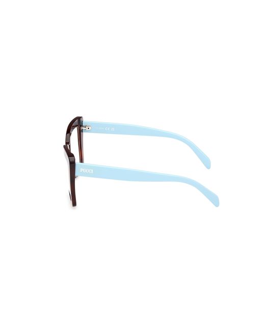 Emilio Pucci Black Ep5260 053 Optical Frames Acetate Butterfly Normal
