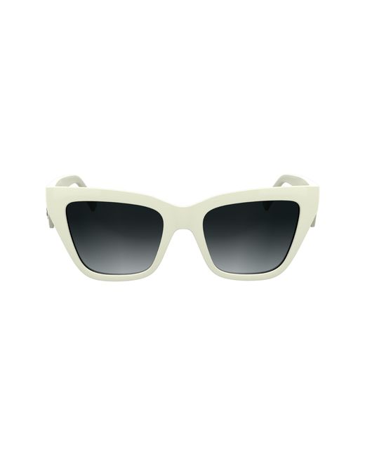 Karl Lagerfeld Black Kl6184S 105 Sunglasses Injected Squared Normal