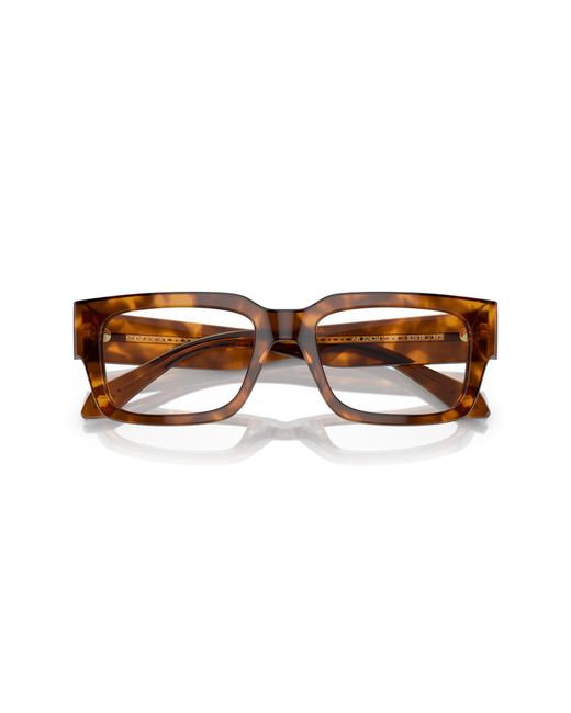 Giorgio Armani Black Ar7243U 5988 Optical Frames Acetate Transparent Squared Normal for men