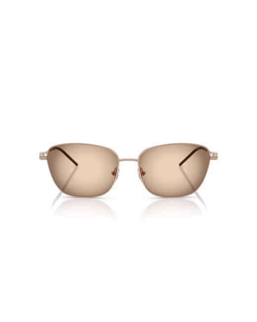 Emporio Armani Black Ea2170 301113 Sunglasses Metal Geometric Normal Shaded